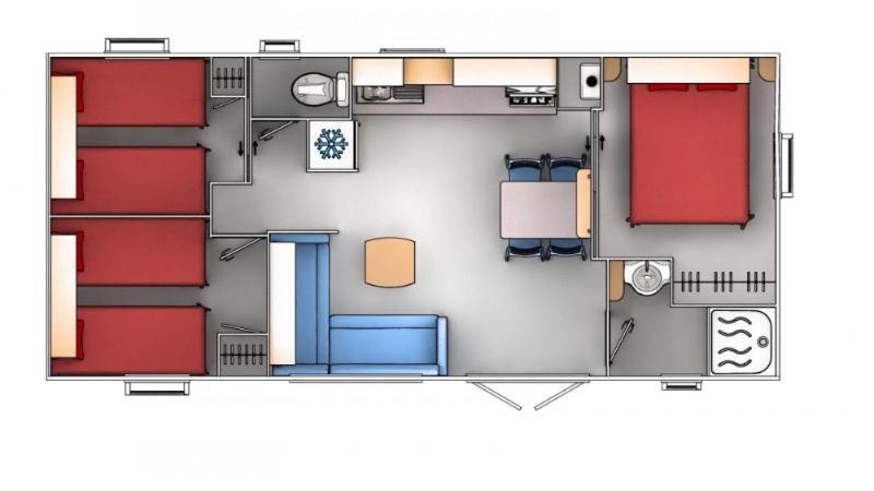 - Mobilhome Camping Les Charmettes - Fun Pass Non Inclus - Ле Мат Екстериор снимка