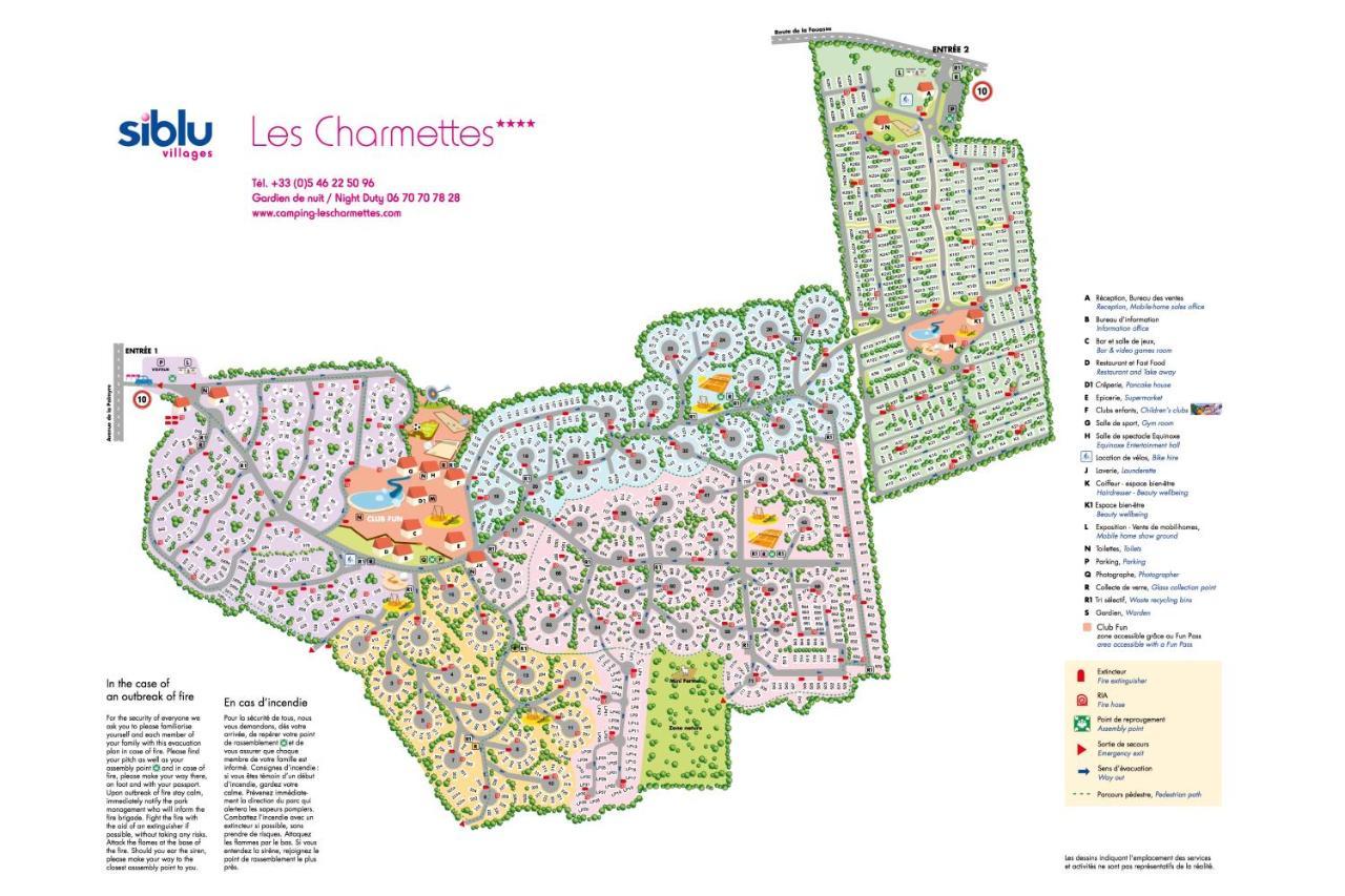 - Mobilhome Camping Les Charmettes - Fun Pass Non Inclus - Ле Мат Екстериор снимка